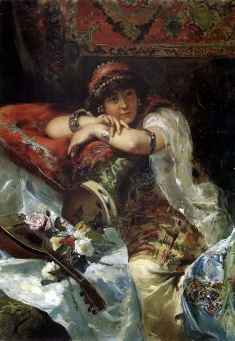 La Odalisca de Joaquín Sorolla, referencia artística de Cambio de Séfora Camazano