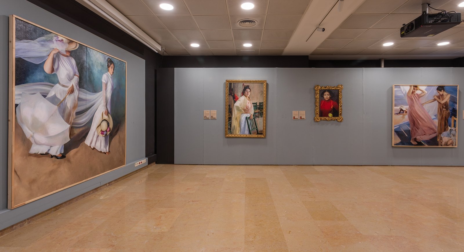 Lucha en la exposición DONAiDONA del Jardín Botánico de la Universidad de Valencia