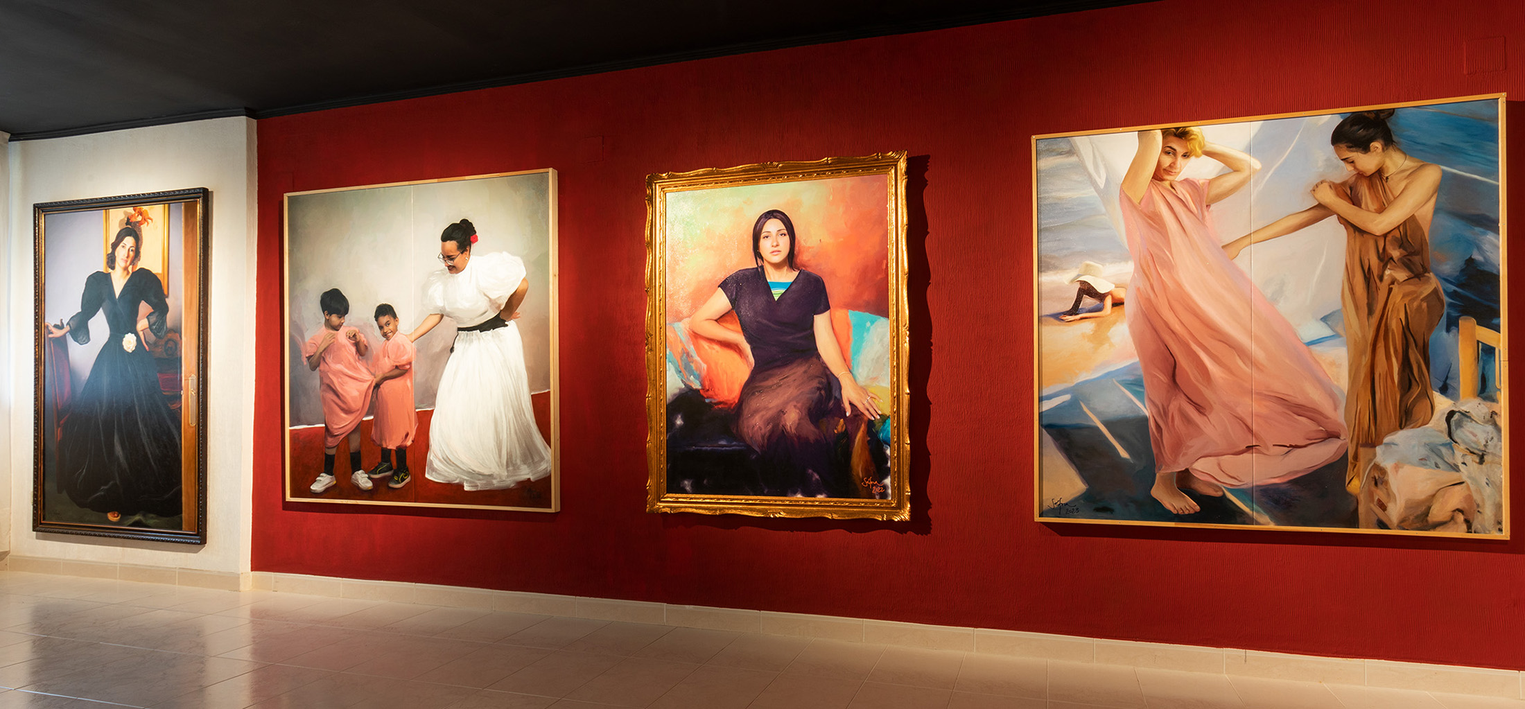 Exposición Retratos Femeninos